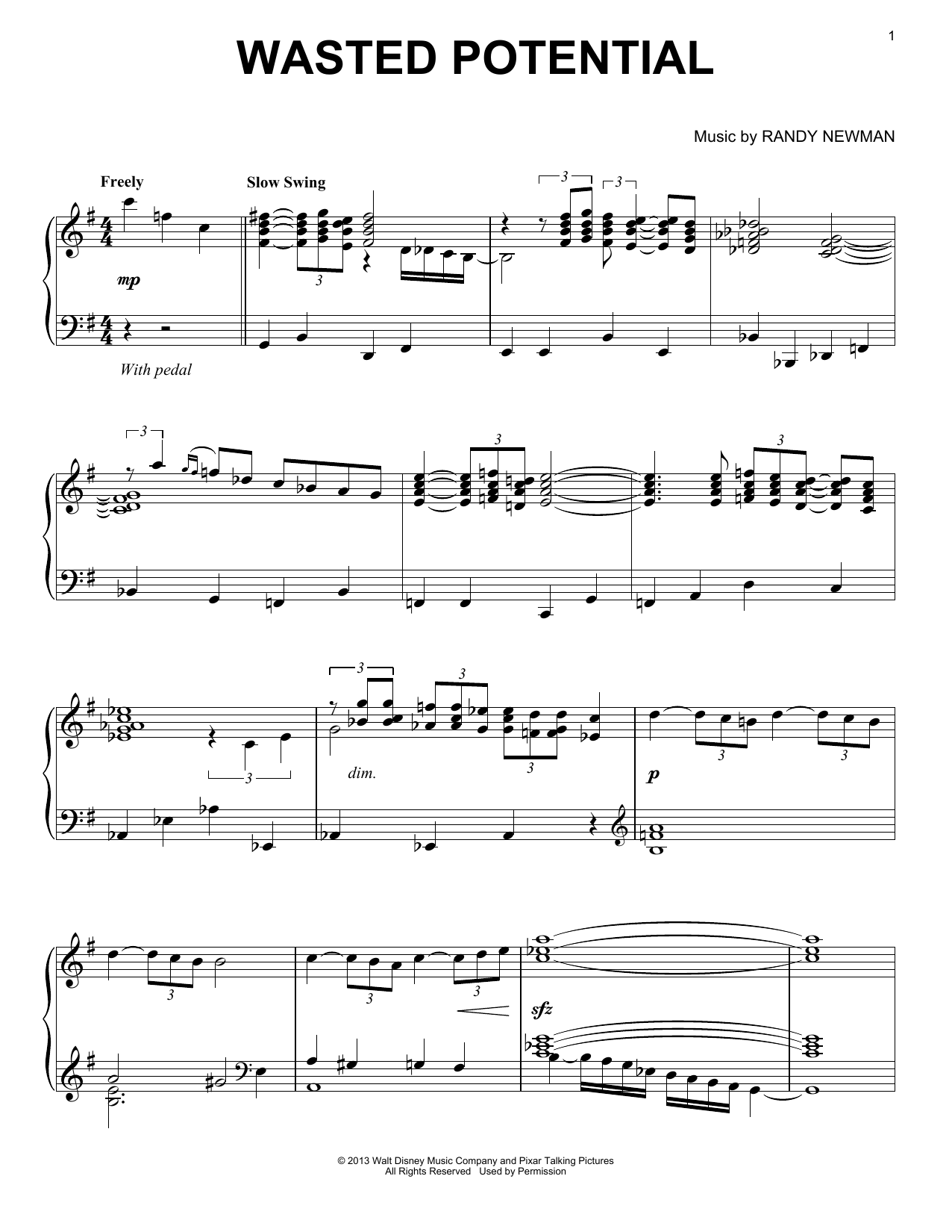 Preview Randy Newman Wasted Potential Children sheet music, notes and chords for Piano, SKU: 99665 sheet music, piano notes, chords, guitar tabs, score, transpose, transcribe, how to play, guide, download, learn, tutorial, progression, song, artist, awards, billboard, mtv, vh1, tour, single, album, release