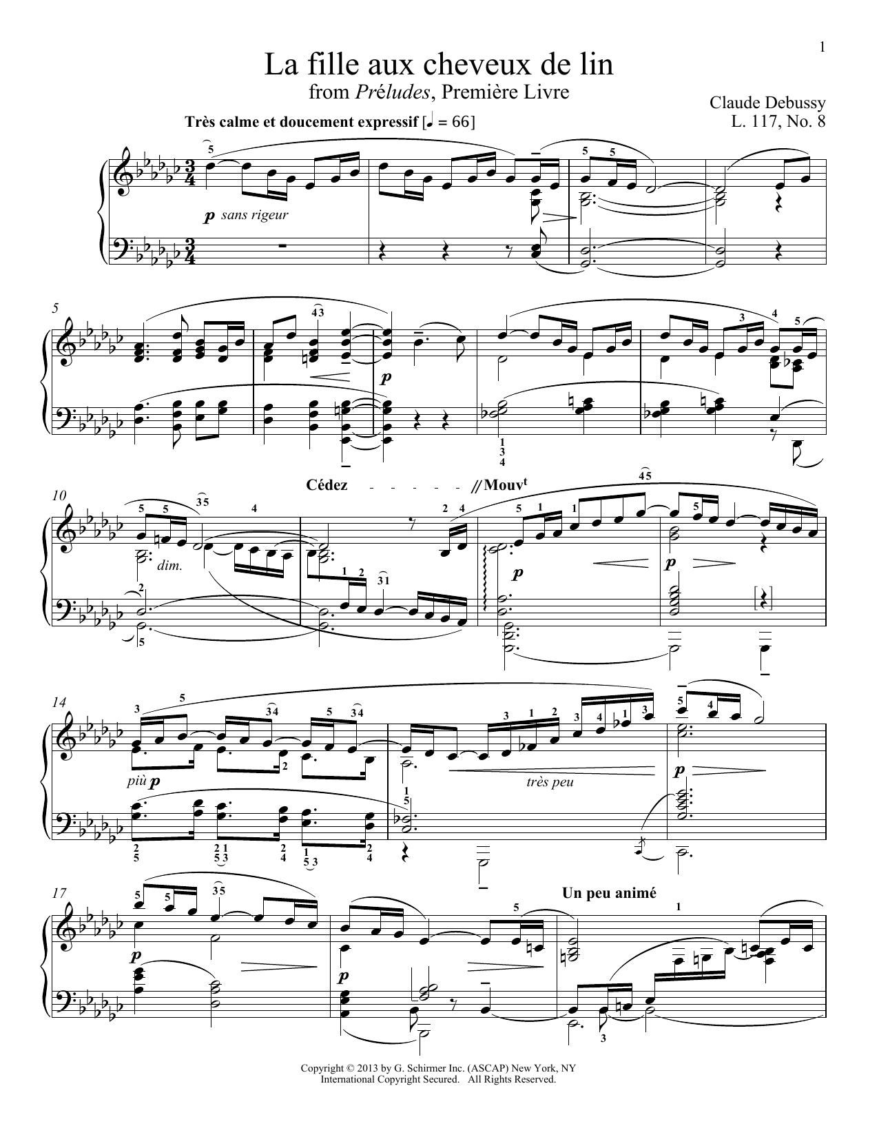 Preview Christopher Harding La Fille Aux Cheveux De Lin Classical sheet music, notes and chords for Piano Solo, SKU: 99917 sheet music, piano notes, chords, guitar tabs, score, transpose, transcribe, how to play, guide, download, learn, tutorial, progression, song, artist, awards, billboard, mtv, vh1, tour, single, album, release