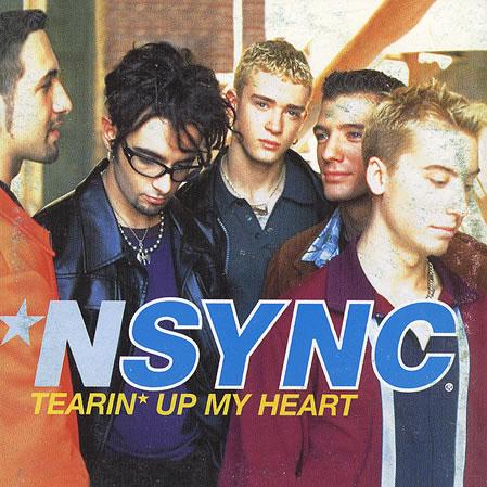 'N Sync 'N Sync, Tearin' Up My Heart, Piano, Vocal & Guitar (Right-Hand Melody)