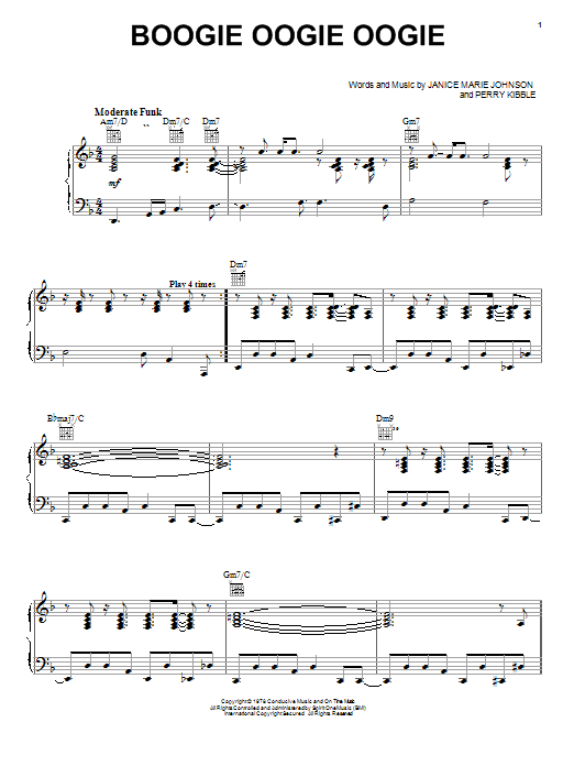 Preview A Taste Of Honey Boogie Oogie Oogie Pop sheet music, notes and chords for Guitar Tab Play-Along, SKU: 69362 Download A Taste Of Honey Boogie Oogie Oogie sheet music and printable PDF score & Pop music notes