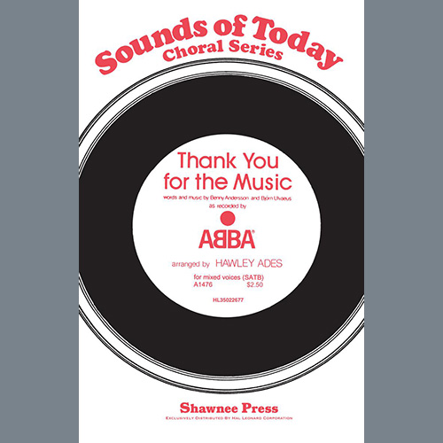 ABBA Thank You For The Music (arr. Hawley profile image