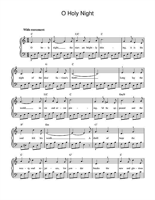 Preview Adolphe Adam O Holy Night Religious sheet music, notes and chords for Piano, SKU: 85389 sheet music, piano notes, chords, guitar tabs, score, transpose, transcribe, how to play, guide, download, learn, tutorial, progression, song, artist, awards, billboard, mtv, vh1, tour, single, album, release