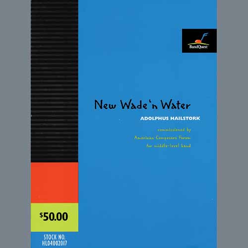 Adolphus Hailstork New Wade 'n Water - Bb Clarinet 1 profile image