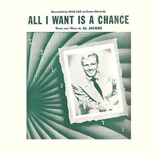 Al Jacobs All I Want Is A Chance profile image