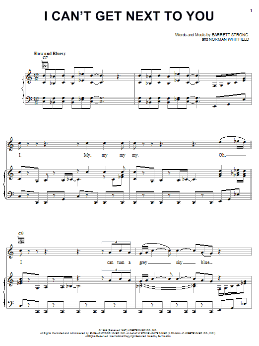 Preview Al Green I Can't Get Next To You Rock sheet music, notes and chords for Piano, Vocal & Guitar (Right-Hand Melody), SKU: 21286 sheet music, piano notes, chords, guitar tabs, score, transpose, transcribe, how to play, guide, download, learn, tutorial, progression, song, artist, awards, billboard, mtv, vh1, tour, single, album, release