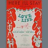 Alan Jay Lerner picture from Here I'll Stay released 07/07/2017