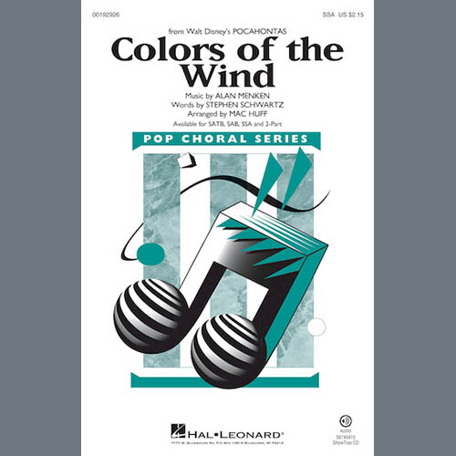 Alan Menken Colors Of The Wind (arr. Mac Huff) profile image