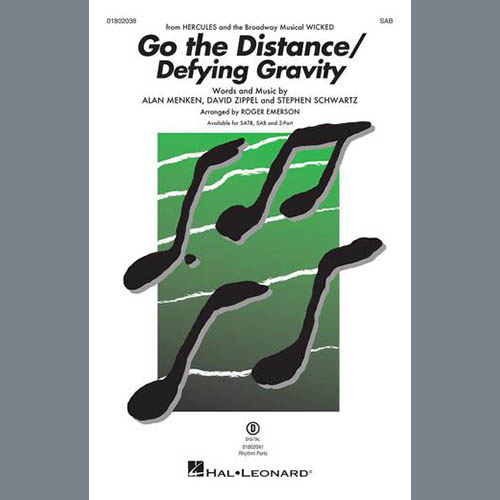 Alan Menken, David Zippel & Stephen Go The Distance / Defying Gravity (a profile image