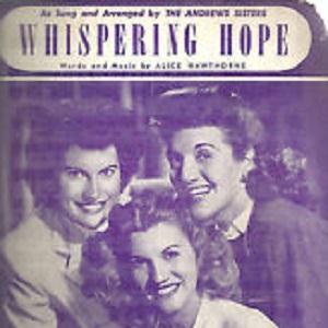 Alice Hawthorne Whispering Hope profile image