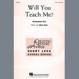 Allen Pote Will You Teach Me? Sheet Music and PDF music score - SKU 151217