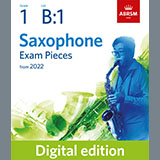 Althea Talbot-Howard Chanson de ma patrie (Grade 1 List B1 from the ABRSM Saxophone syllabus from 2022) Sheet Music and PDF music score - SKU 494077