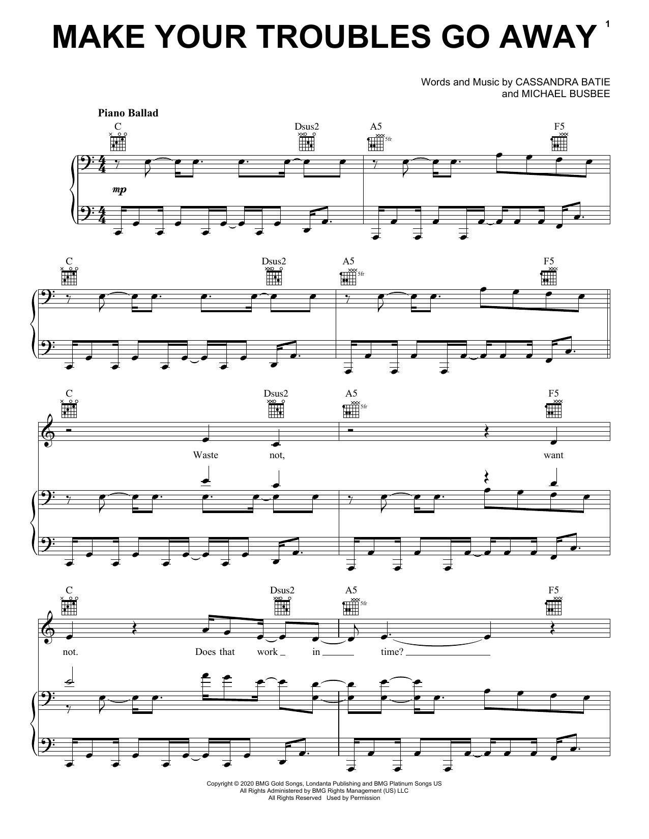 Preview Andra Day Make Your Troubles Go Away Pop sheet music, notes and chords for Piano, Vocal & Guitar (Right-Hand Melody), SKU: 450368 sheet music, piano notes, chords, guitar tabs, score, transpose, transcribe, how to play, guide, download, learn, tutorial, progression, song, artist, awards, billboard, mtv, vh1, tour, single, album, release