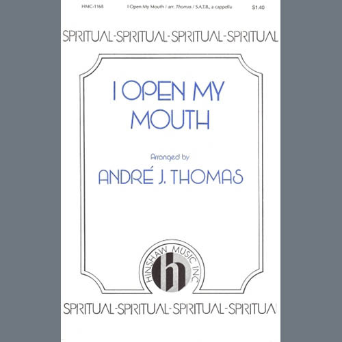 Andre Thomas I Open My Mouth (I Won't Turn Back) profile image