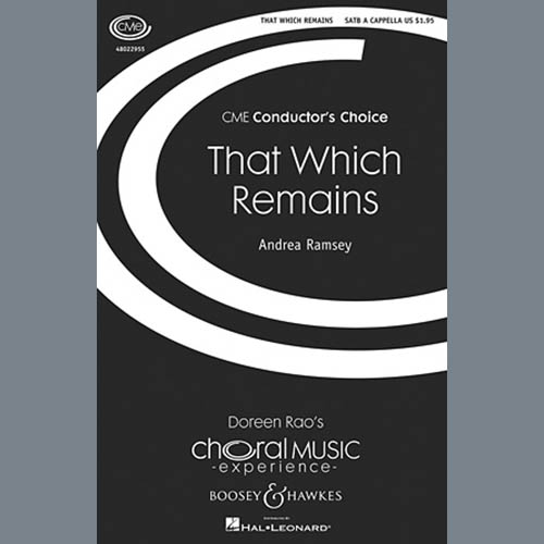 Andrea Ramsey That Which Remains profile image