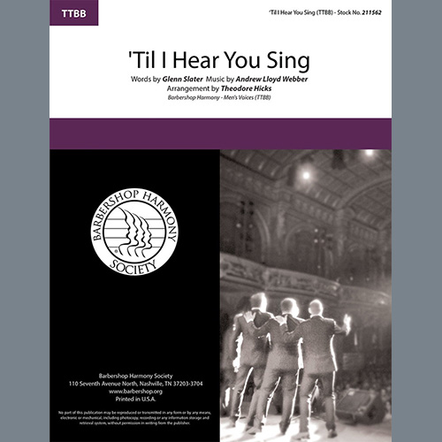 Andrew Lloyd Webber 'Til I Hear You Sing (from Love Neve profile image