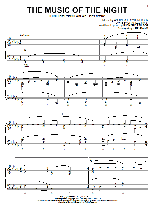Preview Andrew Lloyd Webber The Music Of The Night (from The Phantom Of The Opera) Broadway sheet music, notes and chords for Pro Vocal, SKU: 68453 sheet music, piano notes, chords, guitar tabs, score, transpose, transcribe, how to play, guide, download, learn, tutorial, progression, song, artist, awards, billboard, mtv, vh1, tour, single, album, release