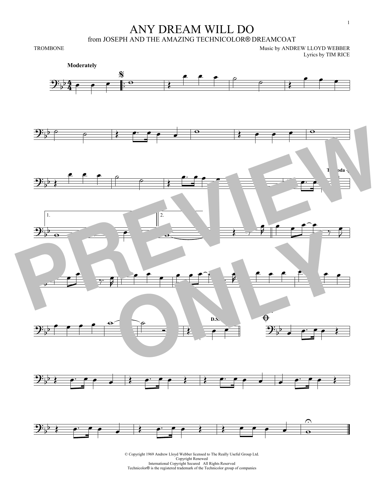 Preview Andrew Lloyd Webber & Tim Rice Any Dream Will Do Broadway sheet music, notes and chords for French Horn, SKU: 169525 sheet music, piano notes, chords, guitar tabs, score, transpose, transcribe, how to play, guide, download, learn, tutorial, progression, song, artist, awards, billboard, mtv, vh1, tour, single, album, release