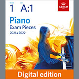 Anon. picture from A Toy (Grade 1, list A1, from the ABRSM Piano Syllabus 2021 & 2022) released 07/15/2020