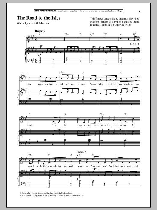 Preview Anonymous The Road To The Isles Unclassified sheet music, notes and chords for Piano, SKU: 89697 sheet music, piano notes, chords, guitar tabs, score, transpose, transcribe, how to play, guide, download, learn, tutorial, progression, song, artist, awards, billboard, mtv, vh1, tour, single, album, release