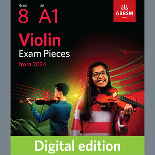 Antoine Dauvergne Allegro (Grade 8, A1, from the ABRSM profile image