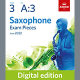 Antonio Vivaldi picture from Allegro (from Concerto in E, Op.8 No.1) (Grade 3 A3 from the ABRSM Saxophone syllabus from 2022) released 07/08/2021