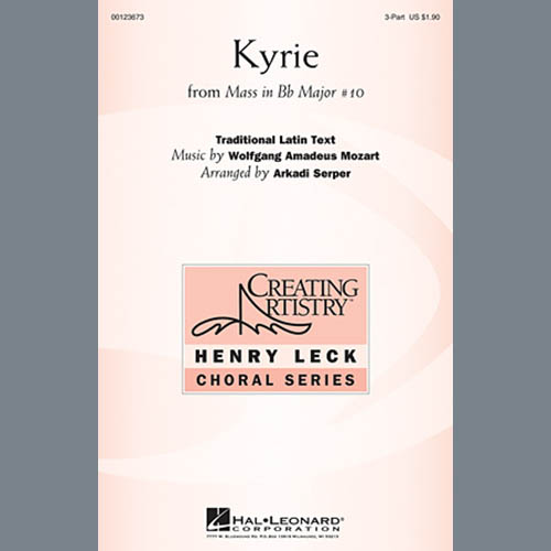Arkadi Serper Kyrie (From The Mass In B-Flat Major profile image