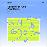 Arthur Frackenpohl Sonata for Tuba and Piano - Tuba Solo Sheet Music and PDF music score - SKU 330591
