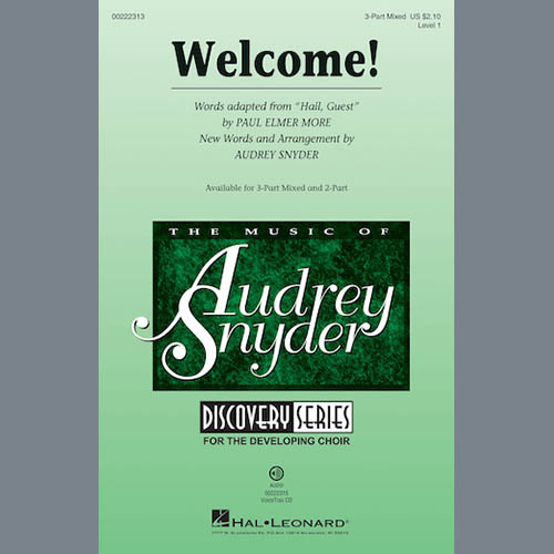 Audrey Snyder Welcome! profile image