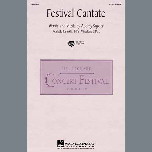 Audrey Snyder Audrey Snyder, Festival Cantate, 3-Part Mixed Choir