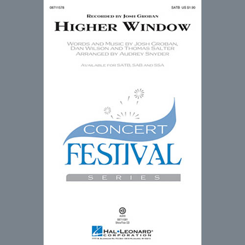 Audrey Snyder Audrey Snyder, Higher Window, SSA