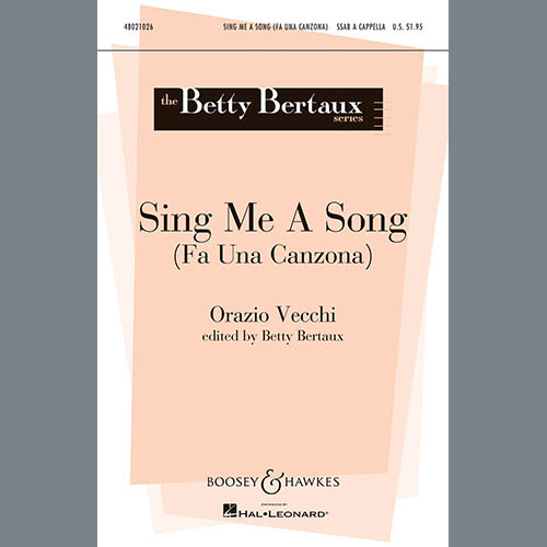 Betty Bertaux Sing Me A Song (Fa Una Canzona) profile image