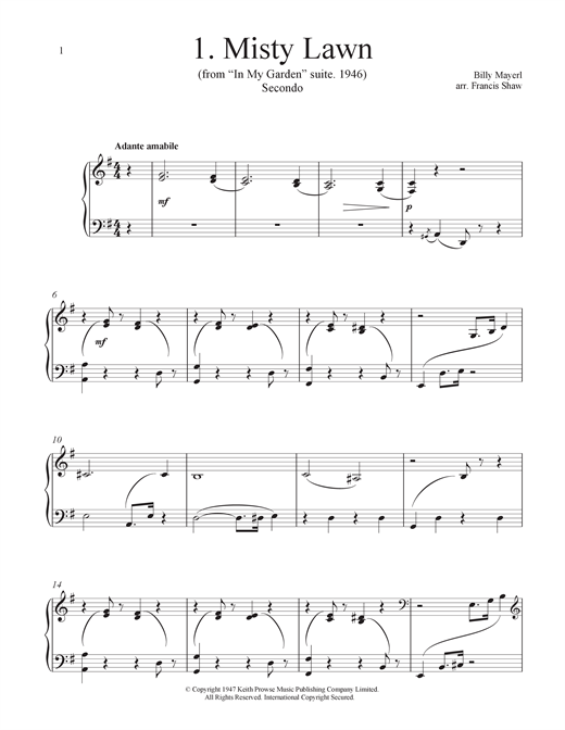 Preview Billy Mayerl In My Garden Classical sheet music, notes and chords for Piano Duet, SKU: 114889 sheet music, piano notes, chords, guitar tabs, score, transpose, transcribe, how to play, guide, download, learn, tutorial, progression, song, artist, awards, billboard, mtv, vh1, tour, single, album, release