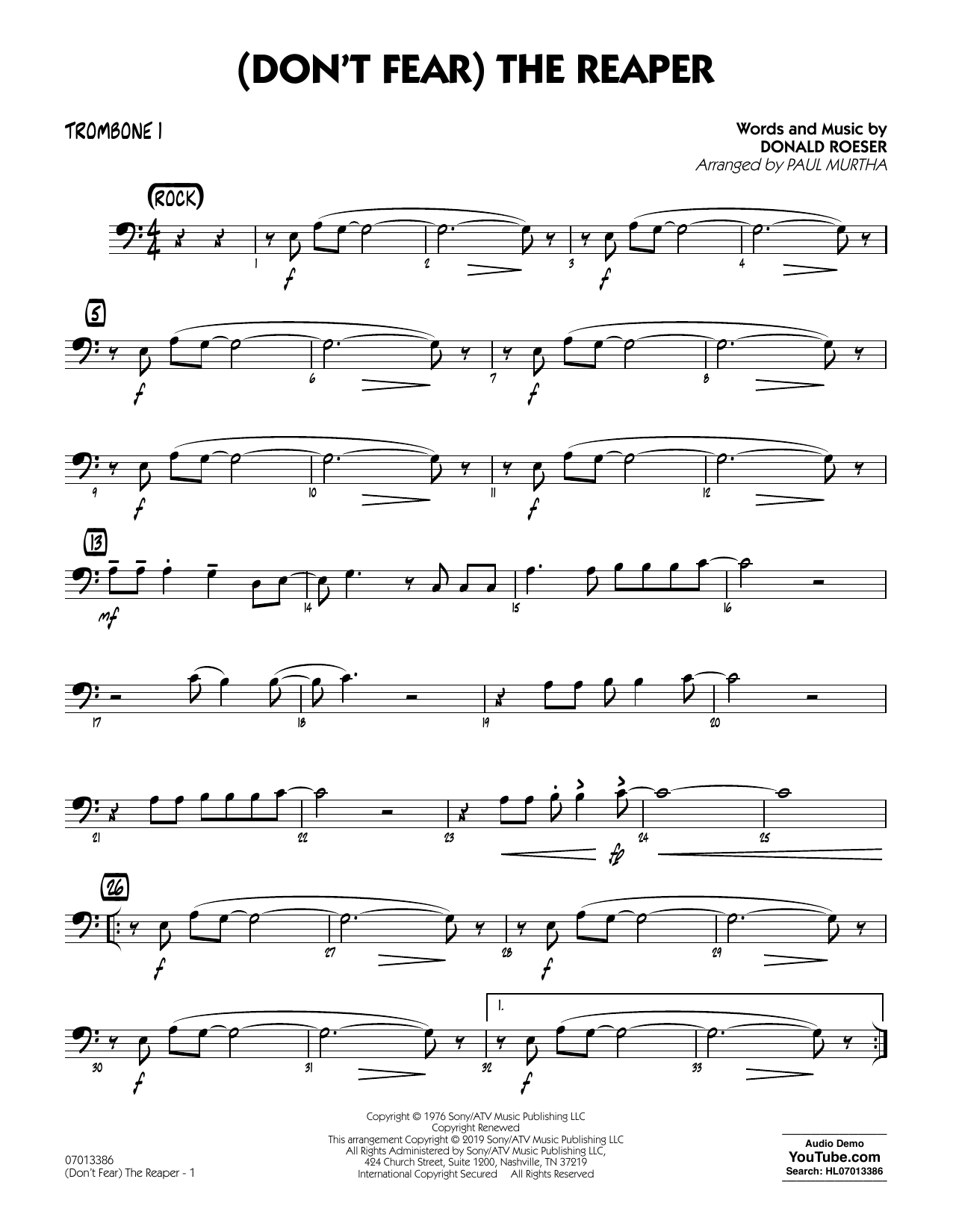 dont fear the reaper chords dont fear the reaper chords