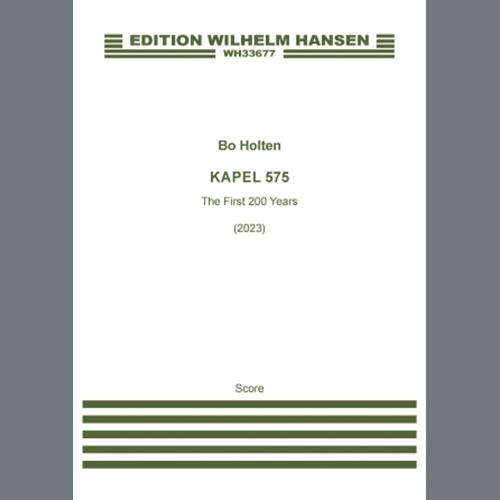 Bo Holten Kapel 575 profile image