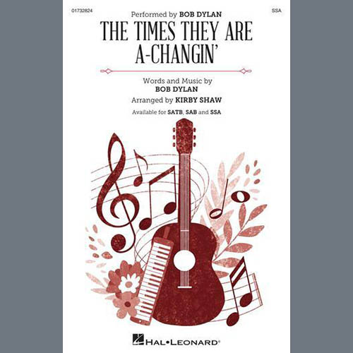 Bob Dylan profile Bob Dylan The Times They Are A-Changin' (arr. profile image