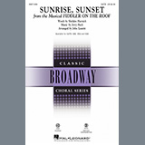 Bock & Harnick picture from Sunrise, Sunset (from Fiddler On The Roof) (arr. John Leavitt) released 07/27/2022