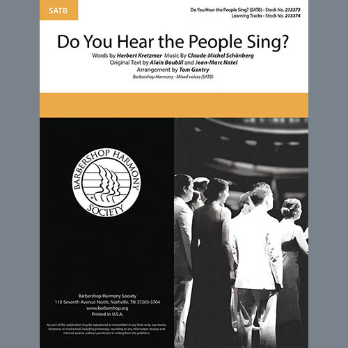 Boublil and Schonberg Do You Hear The People Sing? (from L profile image