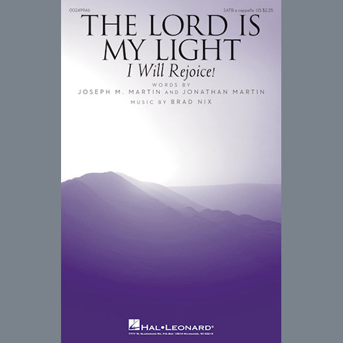 Brad Nix The Lord Is My Light (I Will Rejoice profile image
