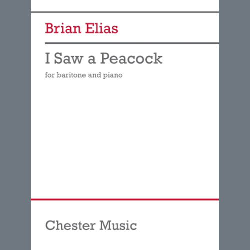 Brian Elias I Saw a Peacock profile image