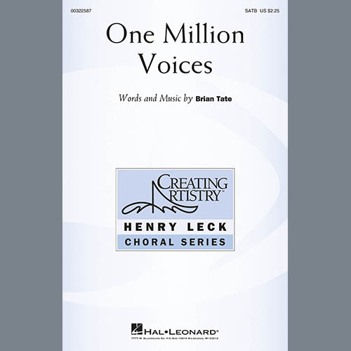 Brian Tate One Million Voices profile image