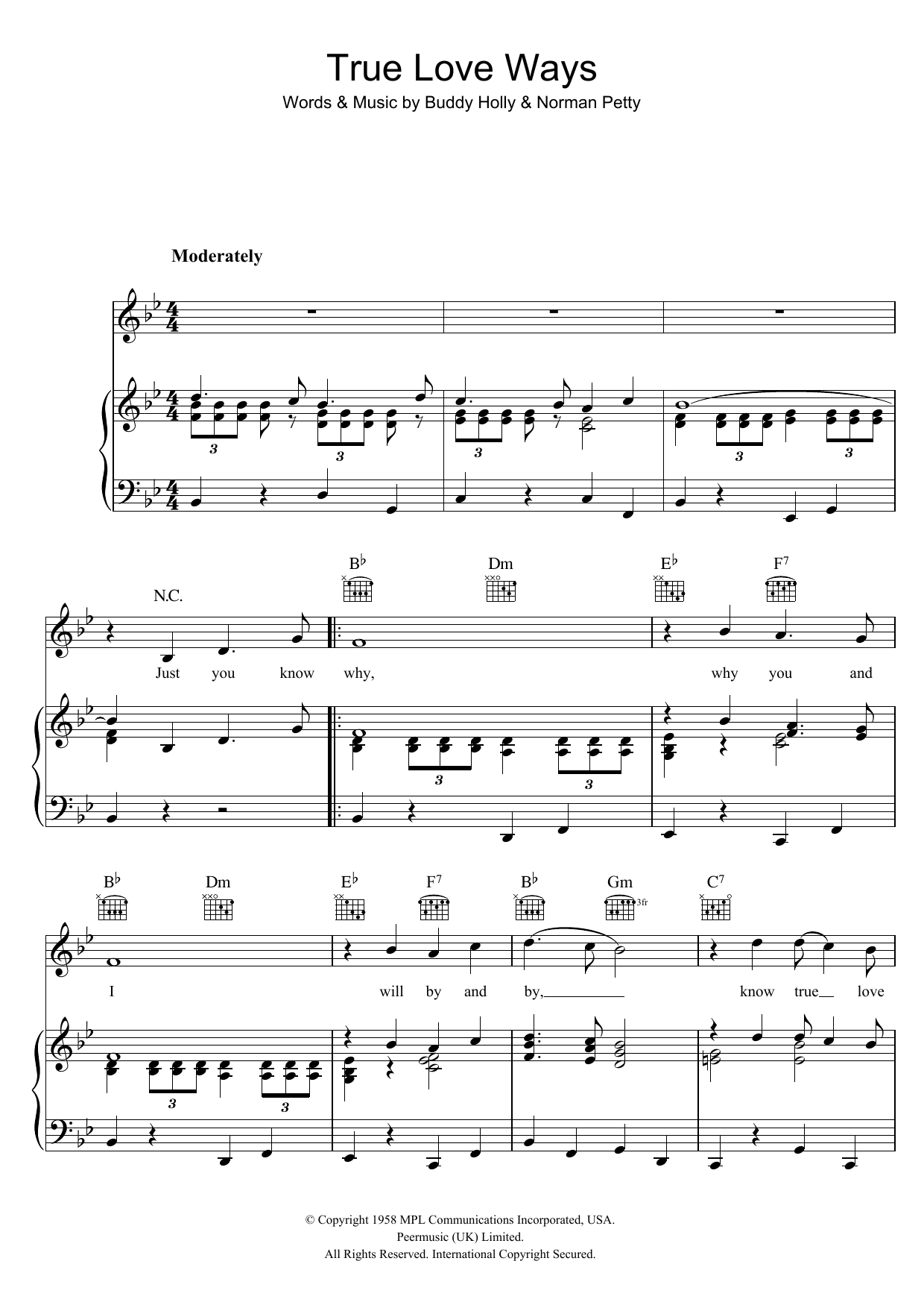 True Love Sheet Music | Coldplay | Guitar Chords/Lyrics