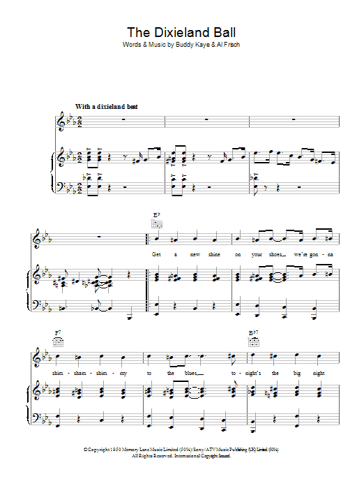 Download Buddy Kaye The Dixieland Ball sheet music and printable PDF score & Jazz music notes