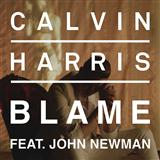 Calvin Harris featuring John Newman picture from Blame released 12/17/2014