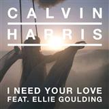 Calvin Harris I Need Your Love (feat. Ellie Goulding) Sheet Music and PDF music score - SKU 115846