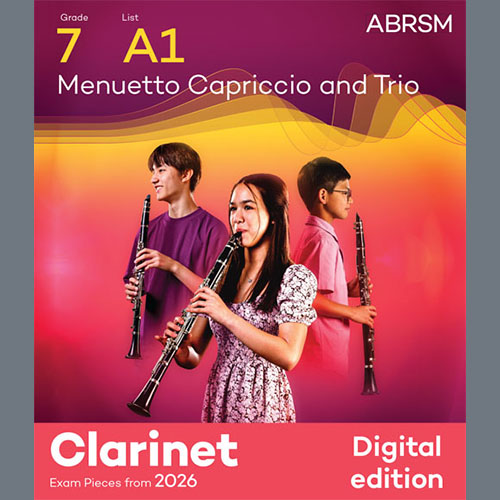 Carl Maria von Weber Menuetto Capriccio and Trio (Grade 7 profile image