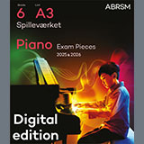 Carl Nielsen picture from Spilleværket (Grade 6, list A3, from the ABRSM Piano Syllabus 2025 & 2026) released 06/06/2024