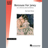 Carol Klose picture from Berceuse For Janey released 02/13/2004