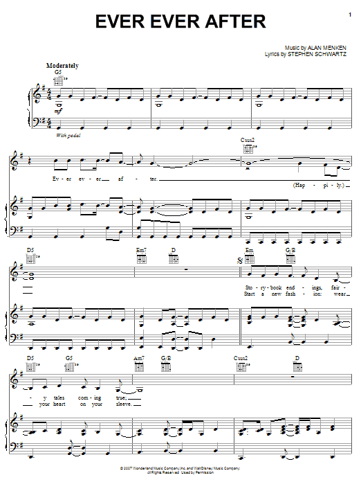 Preview Carrie Underwood Ever Ever After Pop sheet music, notes and chords for Piano, Vocal & Guitar (Right-Hand Melody), SKU: 63162 Download Carrie Underwood Ever Ever After sheet music and printable PDF score & Pop music notes