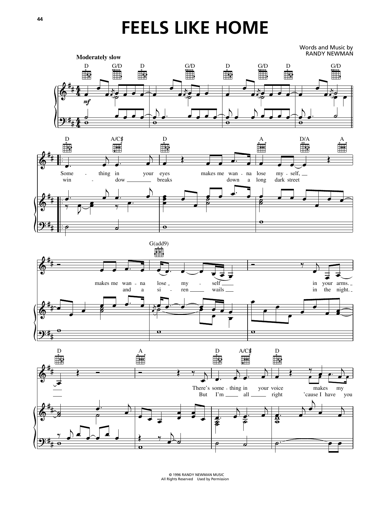Chantal Kreviazuk Feels Like Home (from Dawson's Creek) Sheet Music Notes & Chords for Piano, Vocal & Guitar Chords (Right-Hand Melody) - Download or Print PDF Chantal Kreviazuk Feels Like Home (from Dawson's Creek) Sheet Music & Chords for Piano, Vocal & Guitar Chords (Right-Hand Melody) - Download or Print PDF
