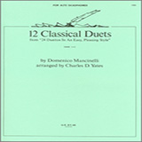 Charles Yates 12 Classics Duets (from 24 Duettos In An Easy, Pleasing Style) Sheet Music and PDF music score - SKU 125060